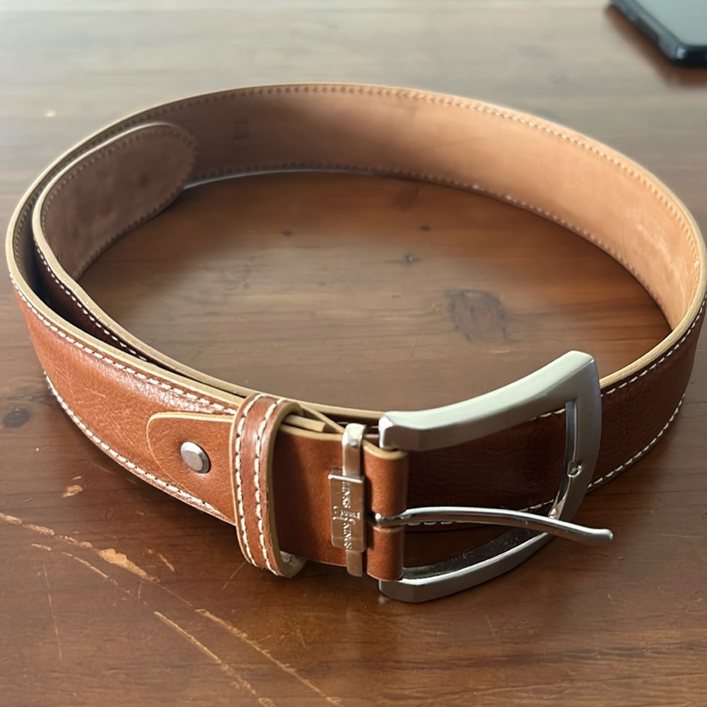 Links & Kings Leather Belt